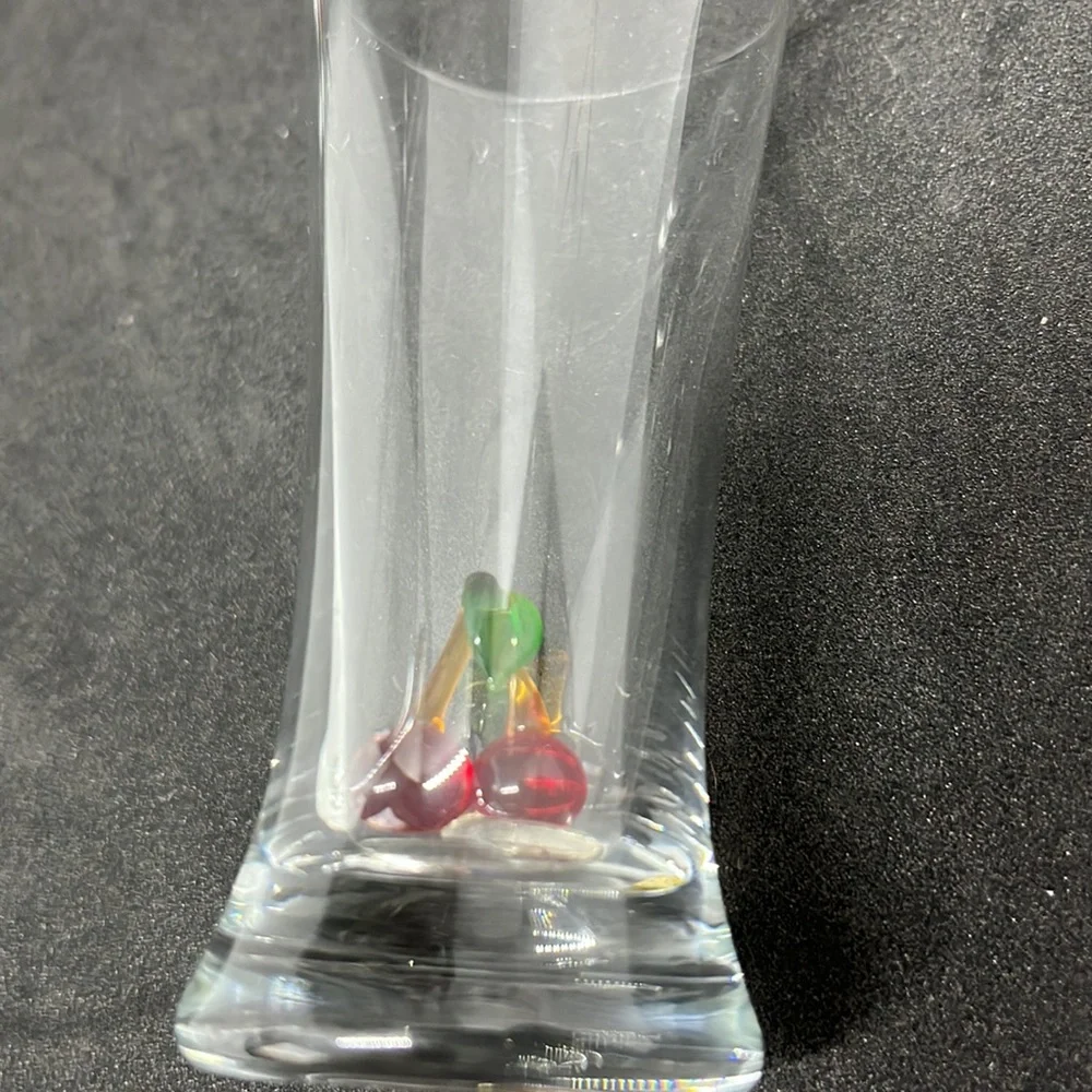 Vintage Rare Decanter and Fruit Detail Shot Glasses Set - Picture 3 of 10